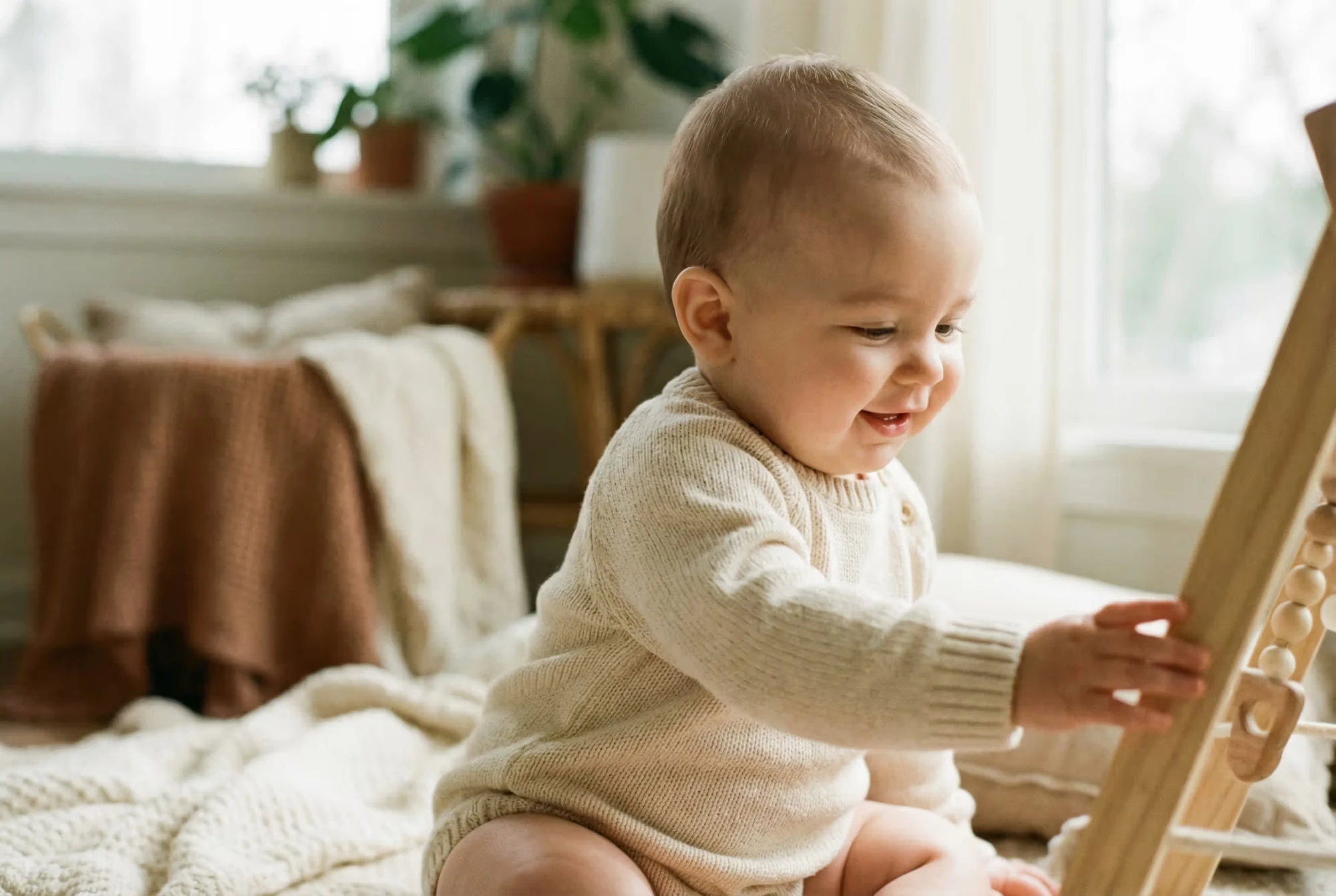 Exemple de photographie bébé professionnelle